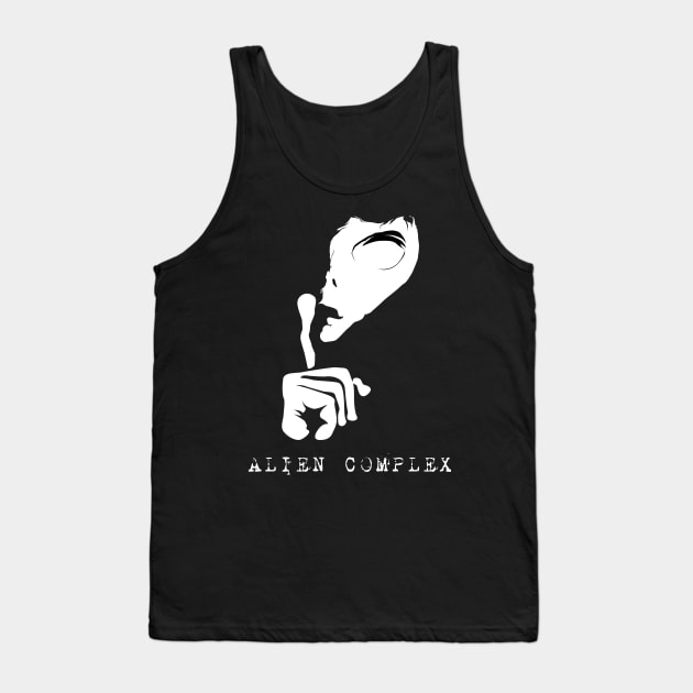 Alien Complex "Silence" Tank Top by CaffeineBlitz